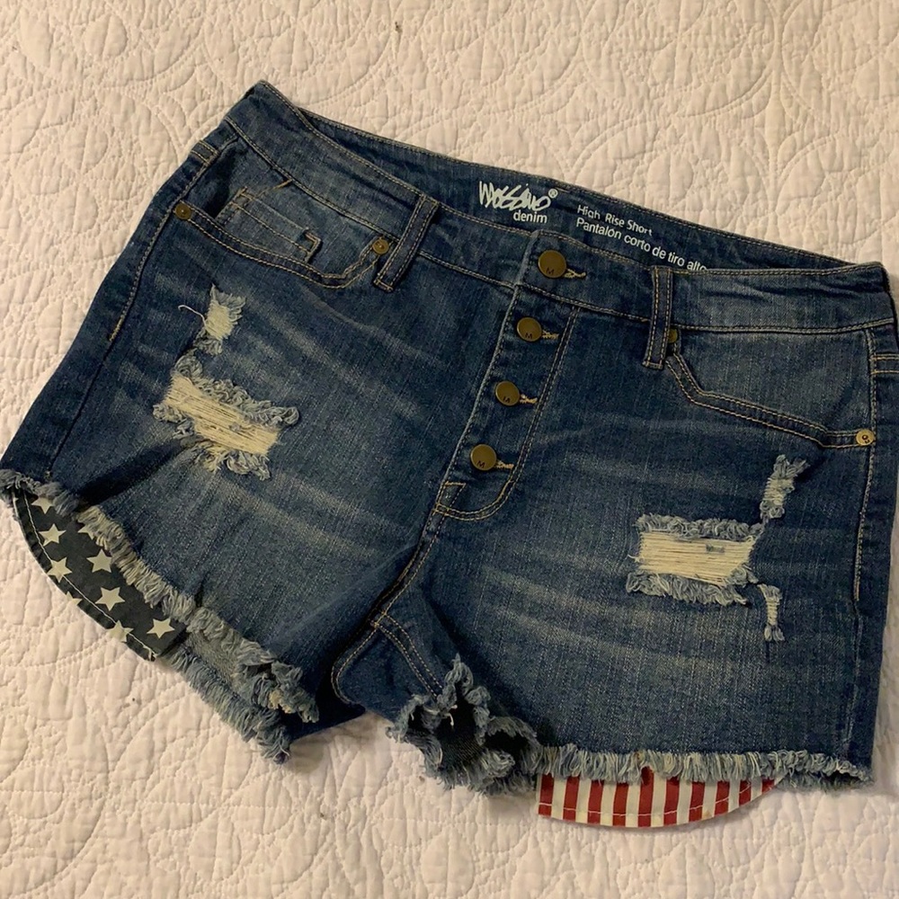 NWOT High waisted denim shorts